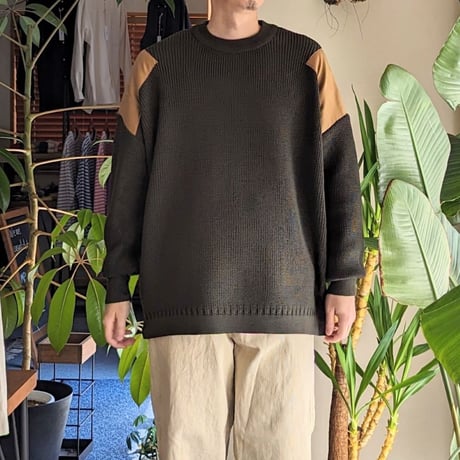 《 Unisex 》maillot mature / Wool Command Sweater ( GREEN )