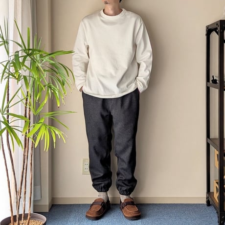 《 UNISEX 》maillot mature / Tech Tweed Rib Trouser ( GRAY )