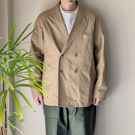 《 MEN 》 maillot mature / HTC Raglan Jacket ( BEIGE )