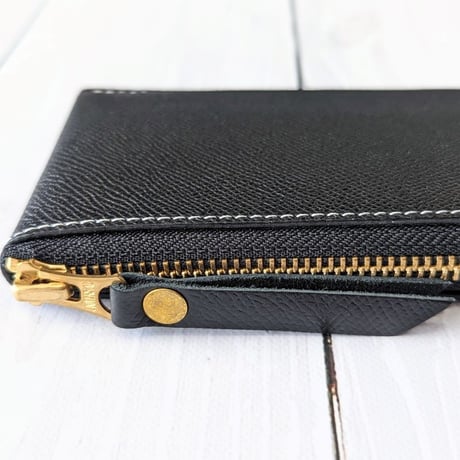《 Unisex 》THE SUPERIOR LABOR / calf L zip purse ( 2 colors )