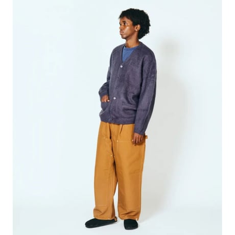 《 MEN 》 TOWNCRAFT / SOLID SHAGGY CARDIGAN ( NAVY )