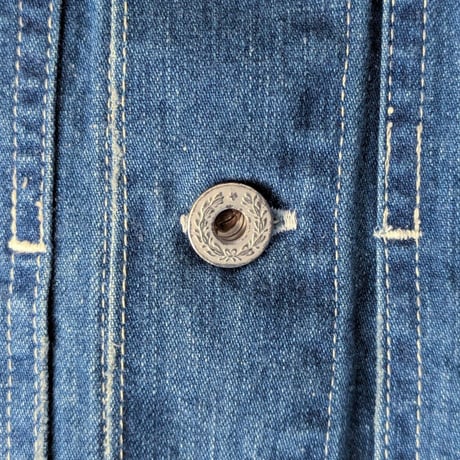 《 MEN 》 H.UNIT / Denim P-44 jacket ( Used wash )