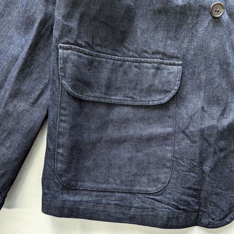 Unisex 》H.UNIT / Denim easy jacket ( INDIGO )...