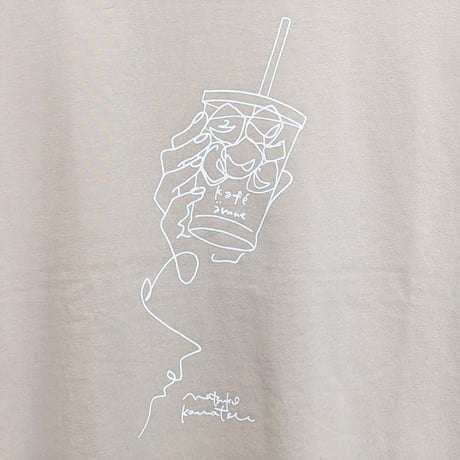 《 Unisex 》ämne / H_s tee “ kafé ”  ( SAND )