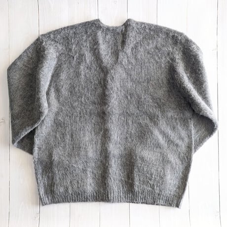 《 MEN 》 TOWNCRAFT / SOLID SHAGGY CARDIGAN ( HEATHER GRAY )