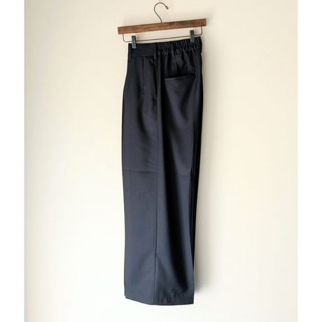 《 MEN 》 ämne / GABARDINE whale's slacks  ( NAVY )