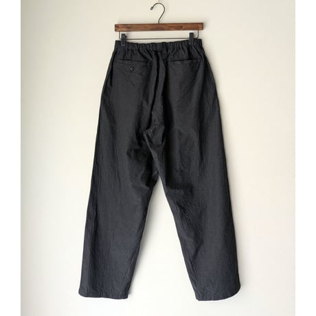 《 MEN 》 maillot mature / C/L Cloth Easy Pants ( CHARCOAL )