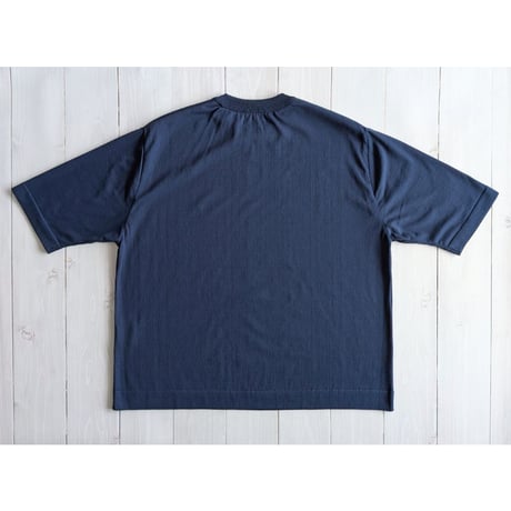 《 UNISEX 》 maillot mature / Crew Half-Sleeve Tee ( NAVY )
