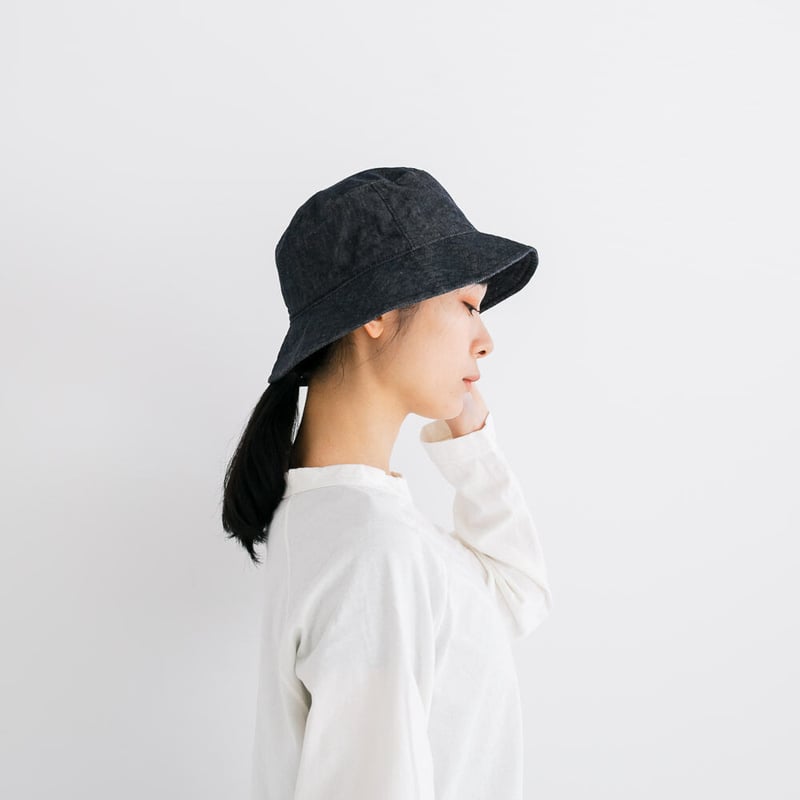 UNISEX 》RINEN / 6オンス ノットインディゴデニム バケット