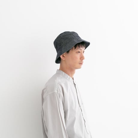 《 UNISEX 》 RINEN / 6オンス ノットインディゴデニム バケットハット ( 2 colors )