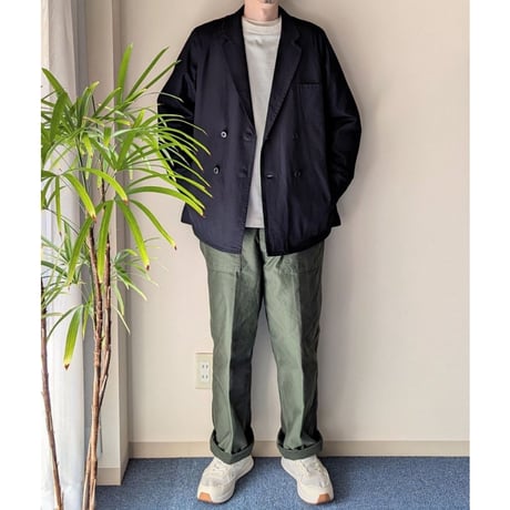 《 MEN 》 maillot mature / HTC Raglan Jacket ( NAVY )