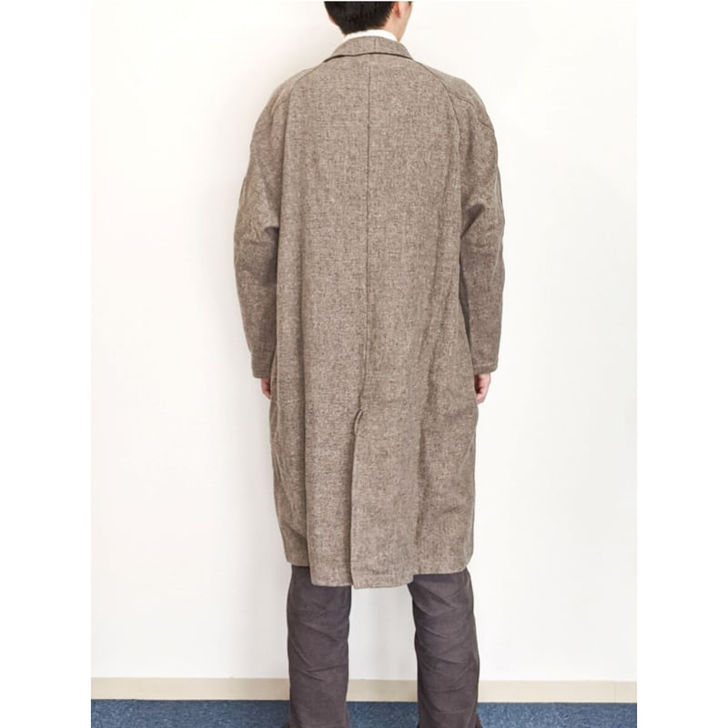 H.UNIT / Wool raglan atelier coat ( BEIGE ) | K...