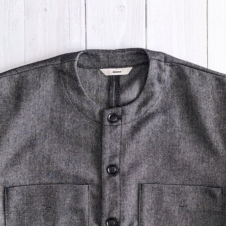 《 Unisex 》ämne / HERRINGBONE clerk crew ( GRAY )