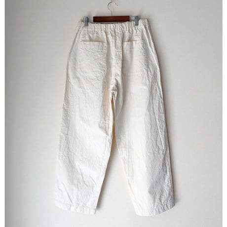 《 UNISEX 》 RINEN / 20/1チノ リラックスパンツ ( エクリュ )