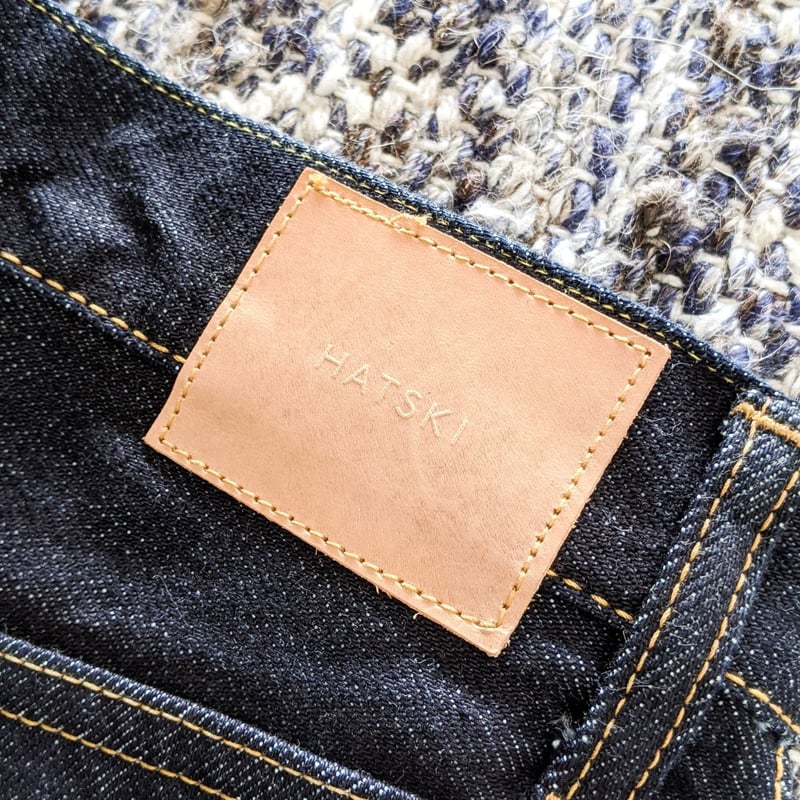 UNISEX 》HATSKI / Loose Tapered Denim ( ONE WA UNISEX 》HATSKI / Loose Tapered Denim ( ONE WA