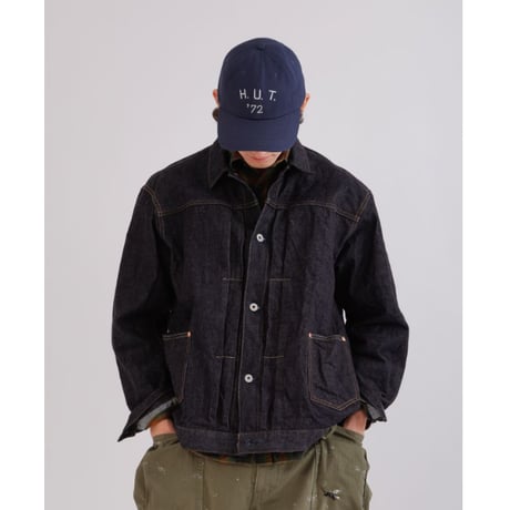 《 UNISEX 》 H.UNIT / H.U.T embroidery ball cap ( 2 colors )