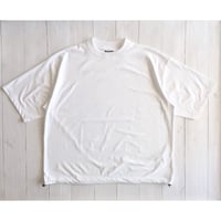 《 MEN 》 SUNNY SPORTS / DRAWSTRING BIGGEST CREW TEE  ( WHITE )
