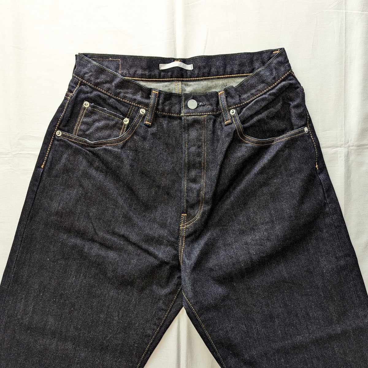 UNISEX 》HATSKI / Wide Tapered Denim ( ONE WA