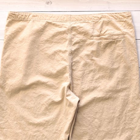 《 Unisex 》HATSKI / Marin Over Easy Pants ( ECRU )