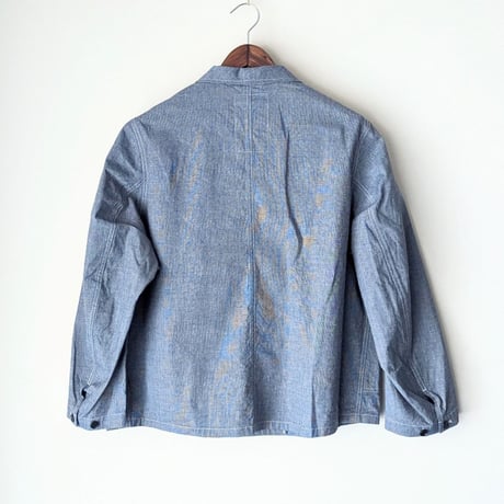 《 UNISEX 》H.UNIT / 9oz denim german work jacket ( HAKEME )