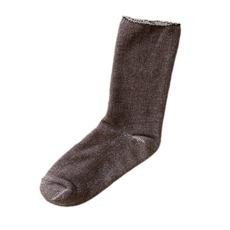 《 UNISEX 》 NISHIGUCHI KUTSUSHITA / シルクコットンホームソックス ( 3 colors )