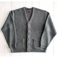 《 MEN 》 TOWNCRAFT / SOLID SHAGGY CARDIGAN ( CHARCOAL )
