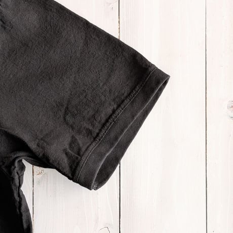 《 MEN 》 maillot / Linen Rich Polo Shirt-Tee ( BLACK )