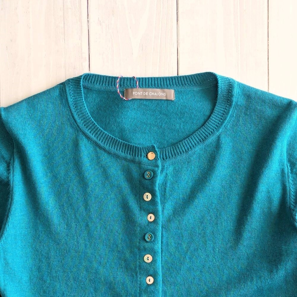 PONT DE CHALONS ネイビーブルー カーディガン fit=scale-down,w=1200