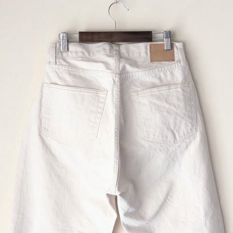 《 UNISEX 》HATSKI / Original Washi Denim  ( ECRU )