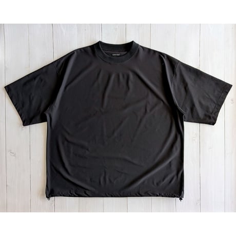《 MEN 》 SUNNY SPORTS / DRAWSTRING BIGGEST CREW TEE  ( BLACK )