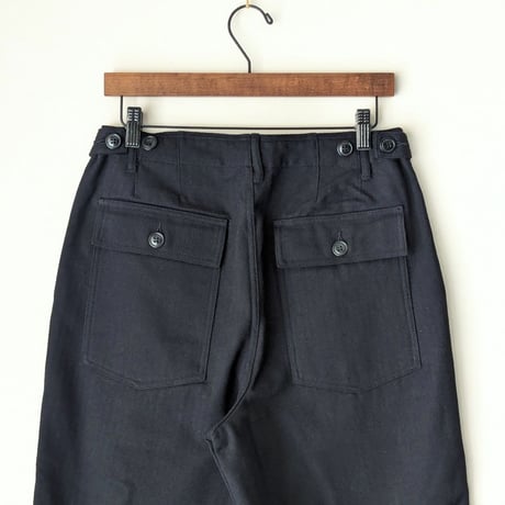 《 MEN 》 weac. / ESSENTIAL PANTS  ( BLACK HERRINGBONE )