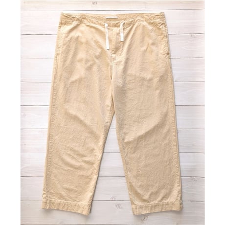 《 Unisex 》HATSKI / Marin Over Easy Pants ( ECRU )
