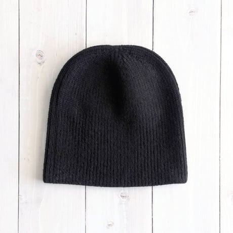 《 UNISEX 》 RINEN / 2/24ウールアゼ編み ニット帽 ( 3 colors )