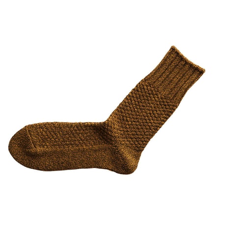 《 UNISEX 》 NISHIGUCHI KUTSUSHITA / ウールコットンブーツソックス ( 4 colors )
