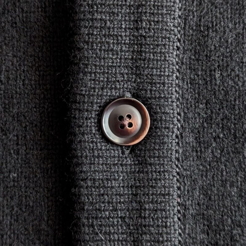 60s〜 紺タグ VAN HEUSEN アクリル ウール カーディガン 毛足長 60s