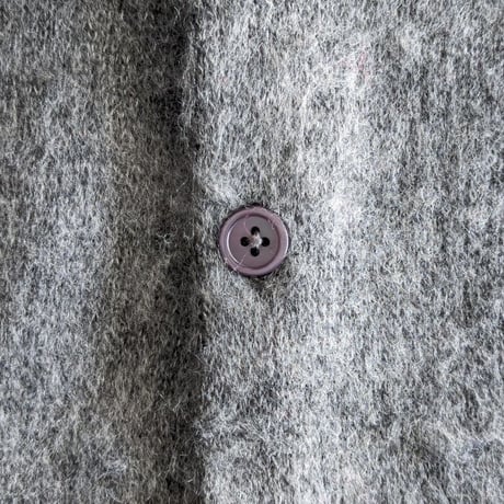 《 MEN 》 TOWNCRAFT / SOLID SHAGGY CARDIGAN ( HEATHER GRAY )