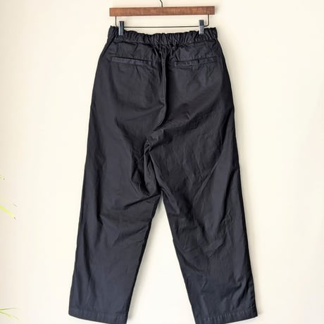 《 Unisex 》RINEN / 80/2スーピマギャバ イージーパンツ ( クロ )