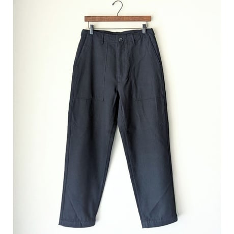 《 MEN 》 weac. / ESSENTIAL PANTS  ( BLACK HERRINGBONE )