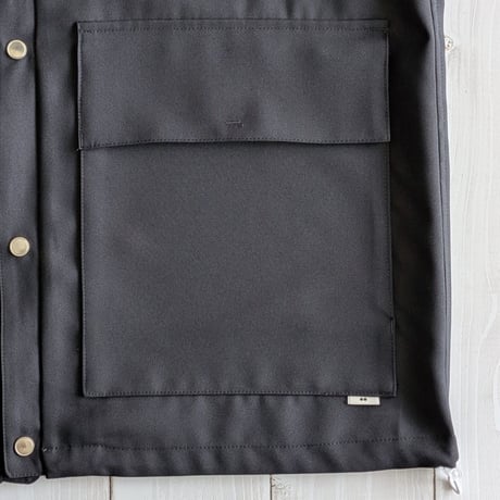 《 MEN 》 ämne / GABARDINE useful vest  ( NAVY )