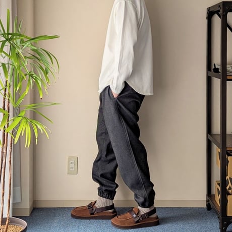 《 UNISEX 》maillot mature / Tech Tweed Rib Trouser ( GRAY )