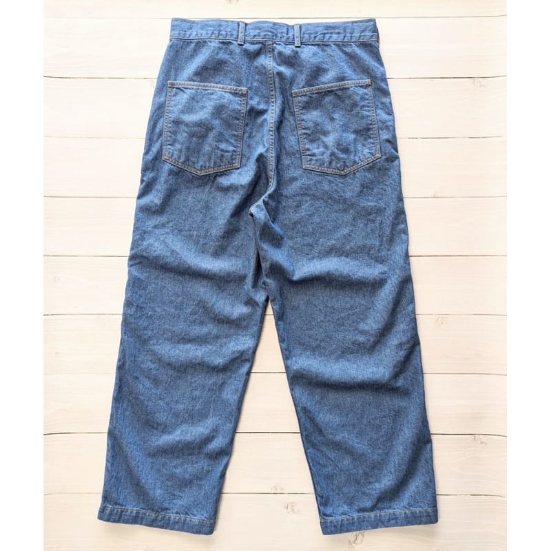 Unisex 》HATSKI / Denim Easy Trousers ( BLUE ) Unisex 》HATSKI / Denim Easy Trousers ( BLUE )