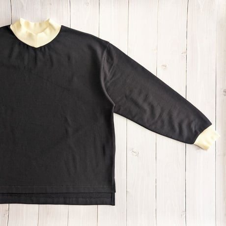 《 Unisex 》ämne / MINI TERRY fish mouth  ( BLACK )