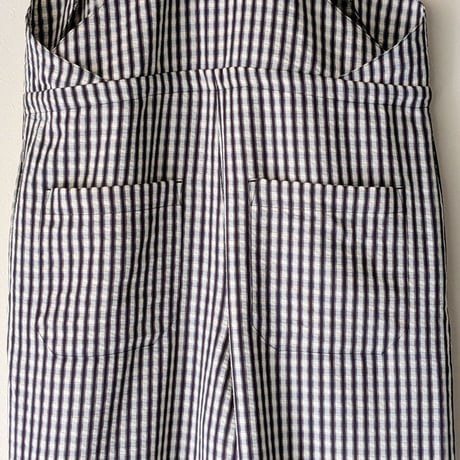 《 WOMEN 》 PONT DE CHALONS / イージーサロペット ( ギンガム )