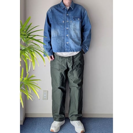 《 MEN 》 H.UNIT / Denim P-44 jacket ( Used wash )