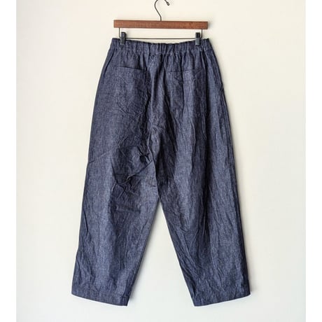 《 UNISEX 》 RINEN / 6オンス ノットインディゴデニム リラックスパンツ ( ネイビー )