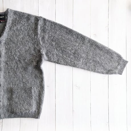 《 MEN 》 TOWNCRAFT / SOLID SHAGGY CARDIGAN ( HEATHER GRAY )