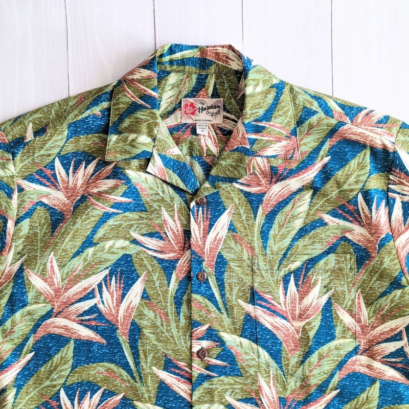 Men's 》Hilo Hattie / Cotton Aloha Shirt ( Te