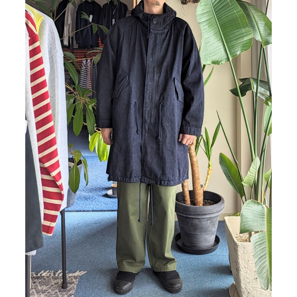 美品✨マインデニム モッズコート Denim Mods CT USD ブラック 美品✨マインデニム モッズコート Denim Mods CT USD ブラック