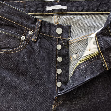 《 UNISEX 》 HATSKI / Loose Tapered Denim ( ONE WASH )