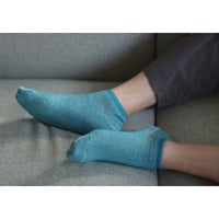 《 MEN 》NISHIGUCHI KUTSUSHITA / リネンコットンパイルアンクレット M ( 4 colors )